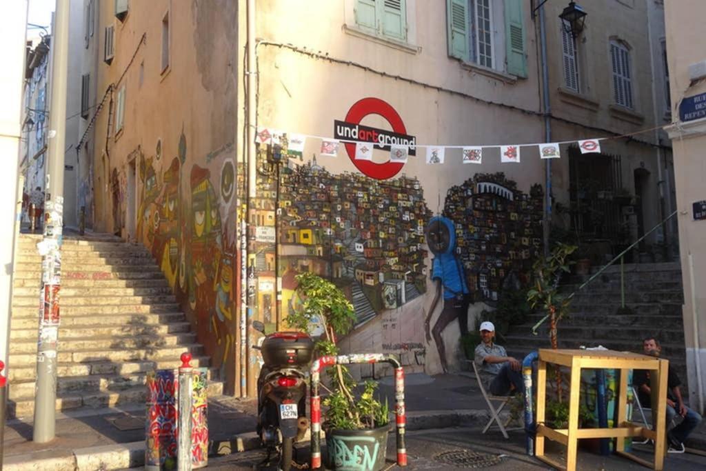 La Sardine Au Coeur Du Panier Apartment Marseille Exterior photo